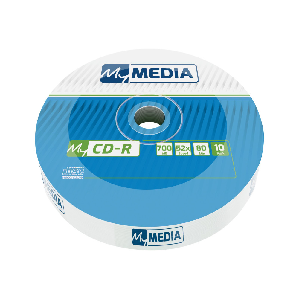 Produktbild för MyMedia - CD-R x 10 - 700 MB - lagringsmedier