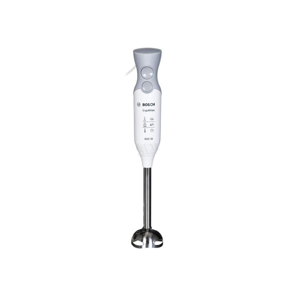 Produktbild för Bosch ErgoMixx MSM66110 - handmixer - vit/telegrå