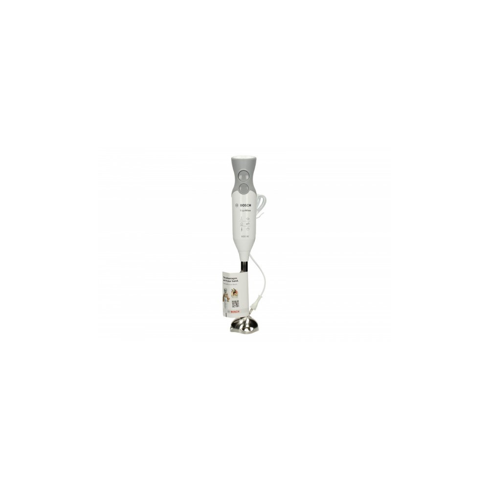 Produktbild för Bosch ErgoMixx MSM66110 - handmixer - vit/telegrå