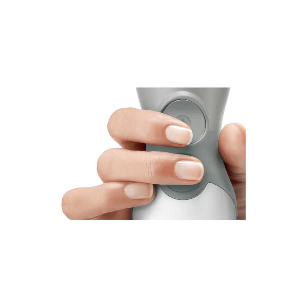 Produktbild för Bosch ErgoMixx MSM66110 - handmixer - vit/telegrå