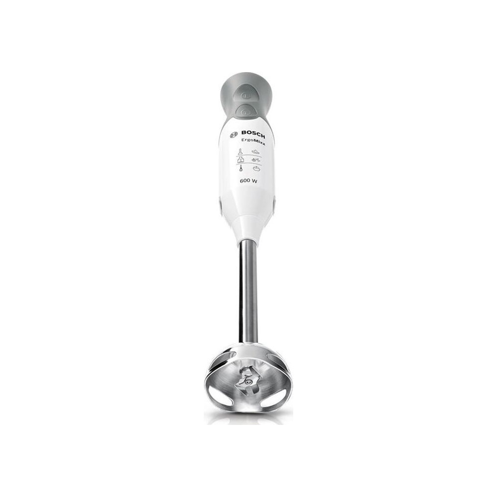 Produktbild för Bosch ErgoMixx MSM66110 - handmixer - vit/telegrå