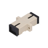Produktbild för Extralink ADAPTER SC/PC SC/UPC MM SIMPLEX GREY