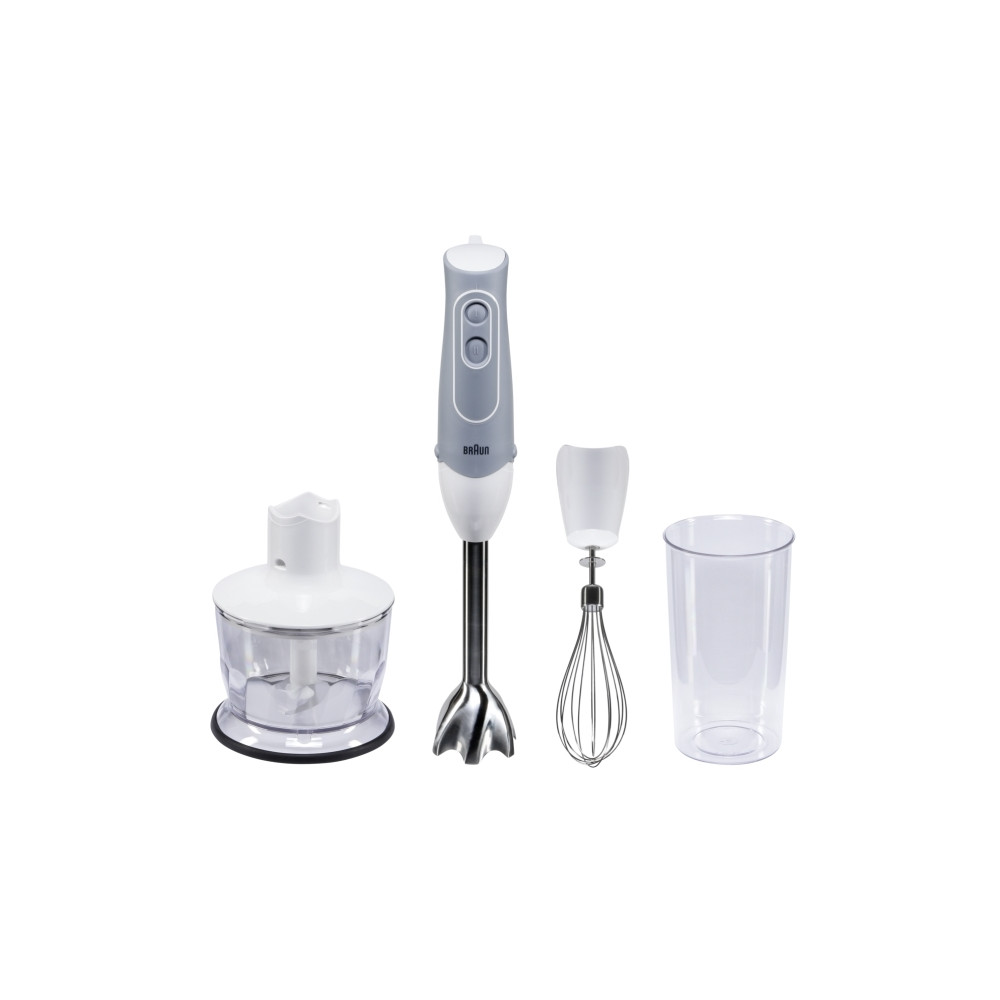 Produktbild för Braun Multiquick 5 MQ 525 Omelette - handmixer - vit / grå