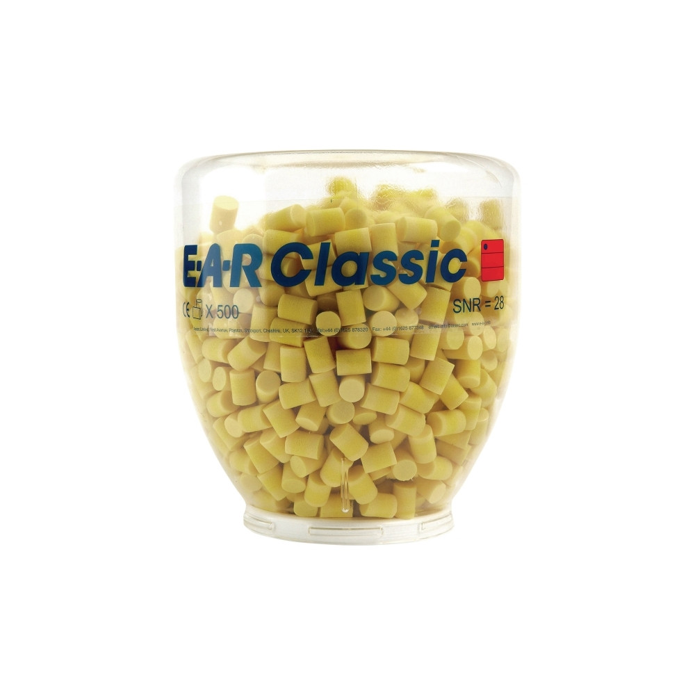Produktbild för 3M E-A-R Classic Earplugs, Refill Bottle, PD-01-001, Återanv...