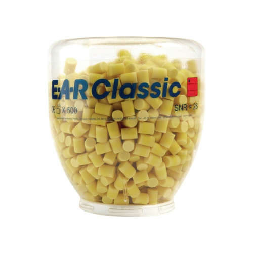 3M 3M E-A-R Classic Earplugs, Refill Bottle, PD-01-001, Återanv...
