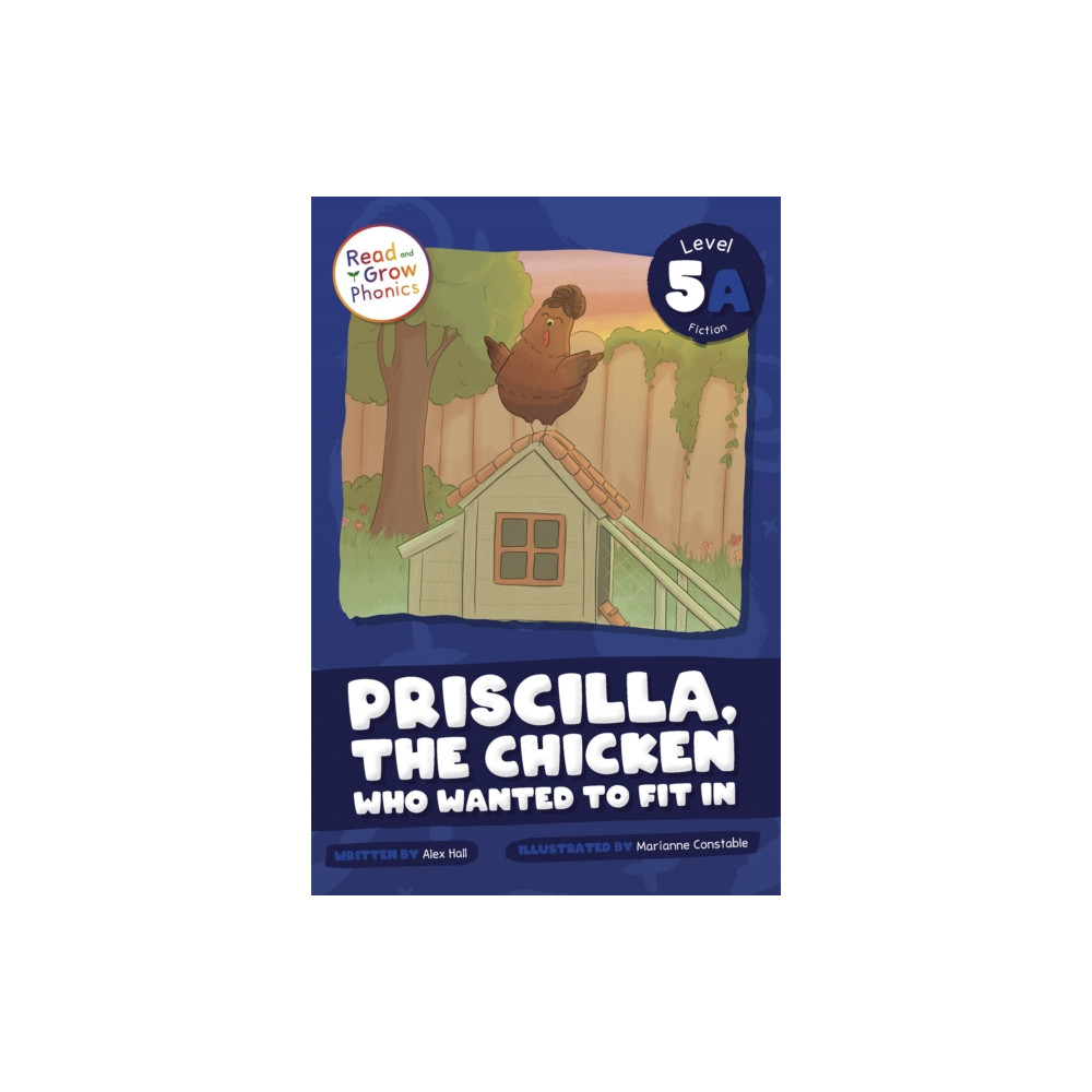 Produktbild för Priscilla, the Chicken Who Wanted to Fit In (häftad, eng)