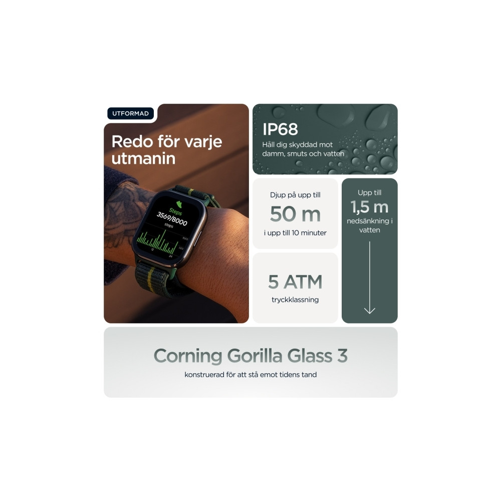Produktbild för Motorola Moto Watch Fit