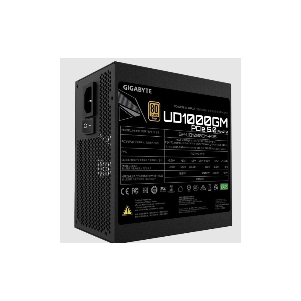 Produktbild för Gigabyte UD1000GM PG5 - nätaggregat - 1000 watt