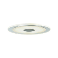 Produktbild för Paulmann Premium - takförsänkt lampa - LED - 6 W - varmt vitt ljus - 3000 K - aluminiumsatin (paket om 3)