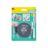 Produktbild för wolfcraft GmbH 5985000, Borr, Hålsågsborr, Högerrotation, Gi...