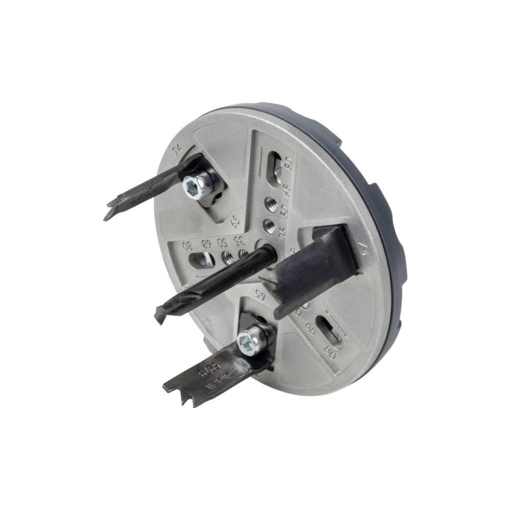 Produktbild för wolfcraft GmbH 5985000, Borr, Hålsågsborr, Högerrotation, Gi...