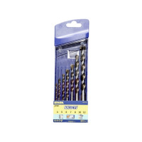 Produktbild för Irwin universella cylindriska borrar 4,5,6,8,10,12 mm-set (1...