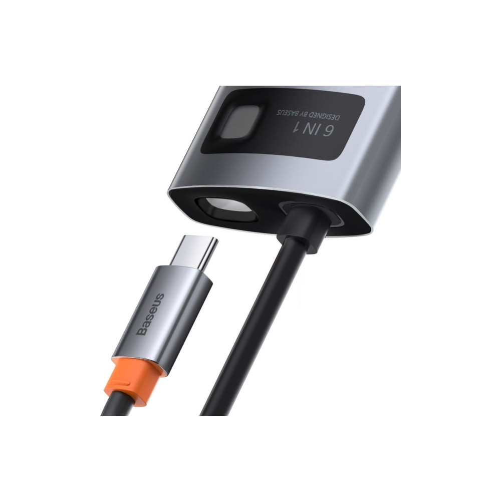 Produktbild för Baseus Metal Gleam, USB 3.2 Gen 1 (3.1 Gen 1) Type-C, 100 W,...
