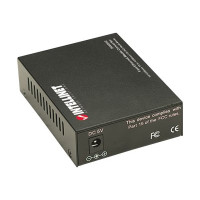 Produktbild för Intellinet Fast Ethernet Media Converter, 10/100Base-Tx to 100Base-Fx (SC) Multi-Mode, 2 km (1.24 mi) - fibermediekonverterare - 10Mb LAN, 100Mb LAN