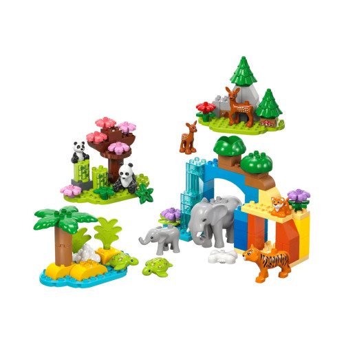 LEGO LEGO DUPLO 10446 - 3in1 Vilda djurfamiljer - byggsats
