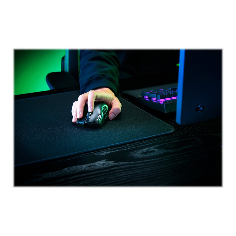 Produktbild för Razer Naga V2 HyperSpeed - mus - Bluetooth, 2.4 GHz