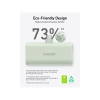 Produktbild för Anker Nano strömförsörjningsbank - 24 pin USB-C - 22.5 Watt