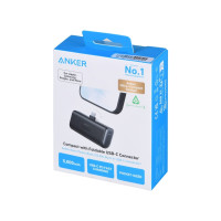 Produktbild för Anker Nano strömförsörjningsbank - 24 pin USB-C - 22.5 Watt