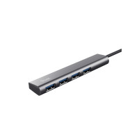 Produktbild för Trust Halyx - hubb - USB-C - 4 portar