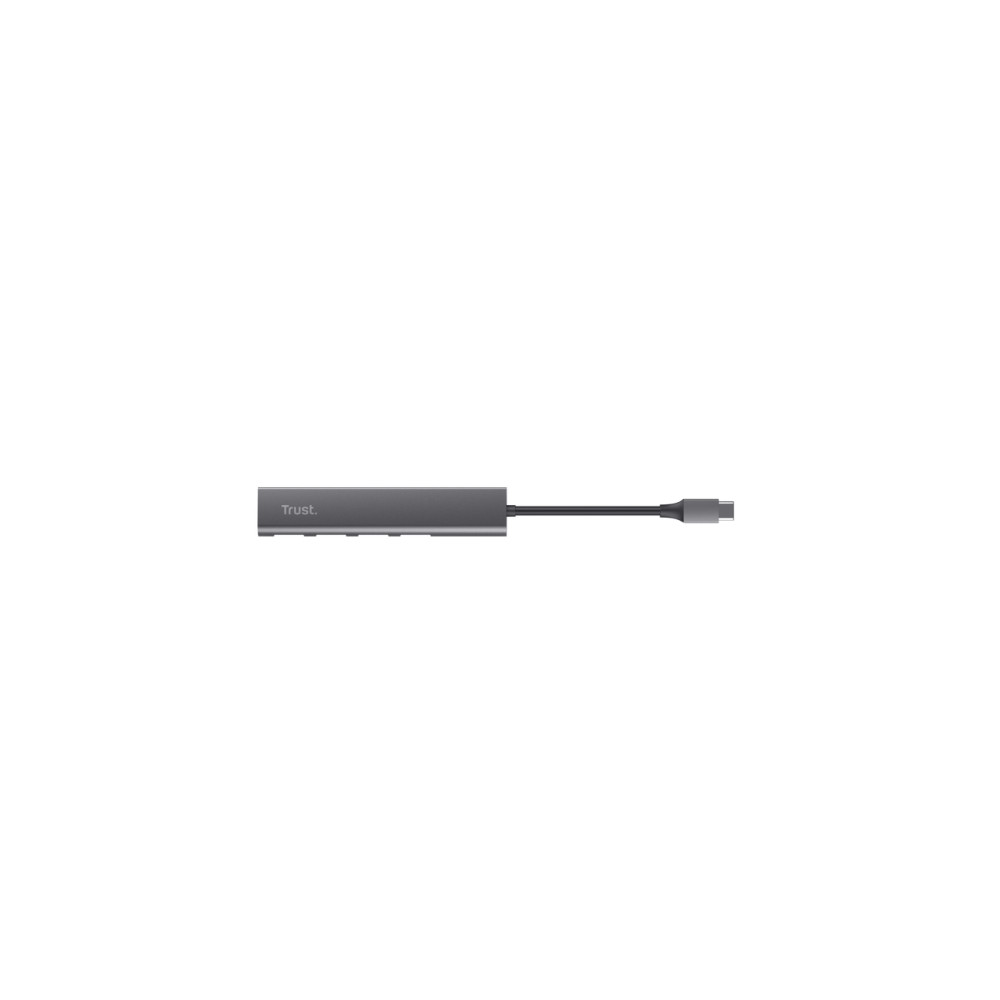 Produktbild för Trust Halyx - hubb - USB-C - 4 portar