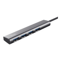 Produktbild för Trust Halyx - hubb - USB-C - 4 portar