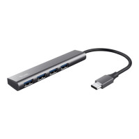Produktbild för Trust Halyx - hubb - USB-C - 4 portar