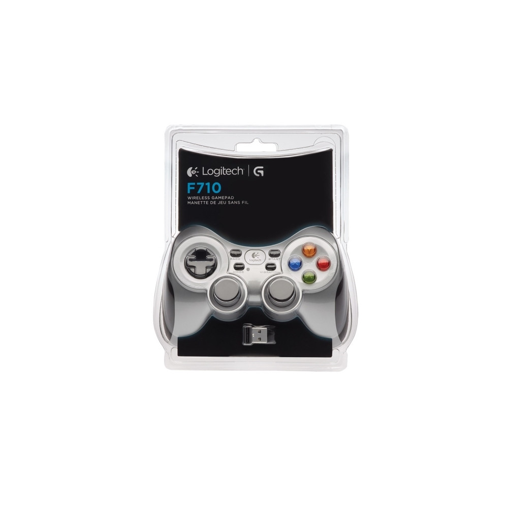 Produktbild för Logitech Wireless Gamepad F710 - spelkontroll - trådlös - 2.4 GHz