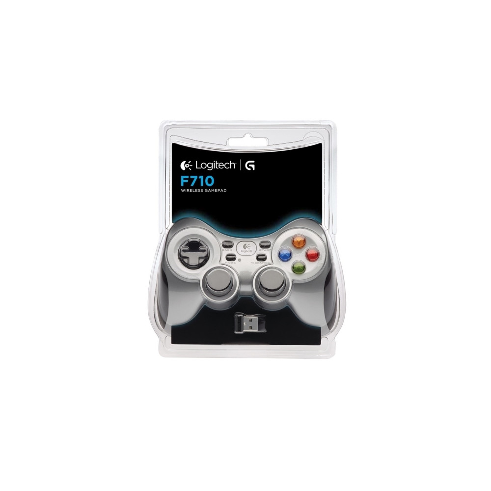 Produktbild för Logitech Wireless Gamepad F710 - spelkontroll - trådlös - 2.4 GHz
