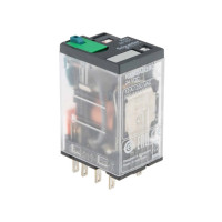 Produktbild för Schneider Electric RXM2AB2BD Stikrelæ 24 V/DC 12 A 2 x bryde...