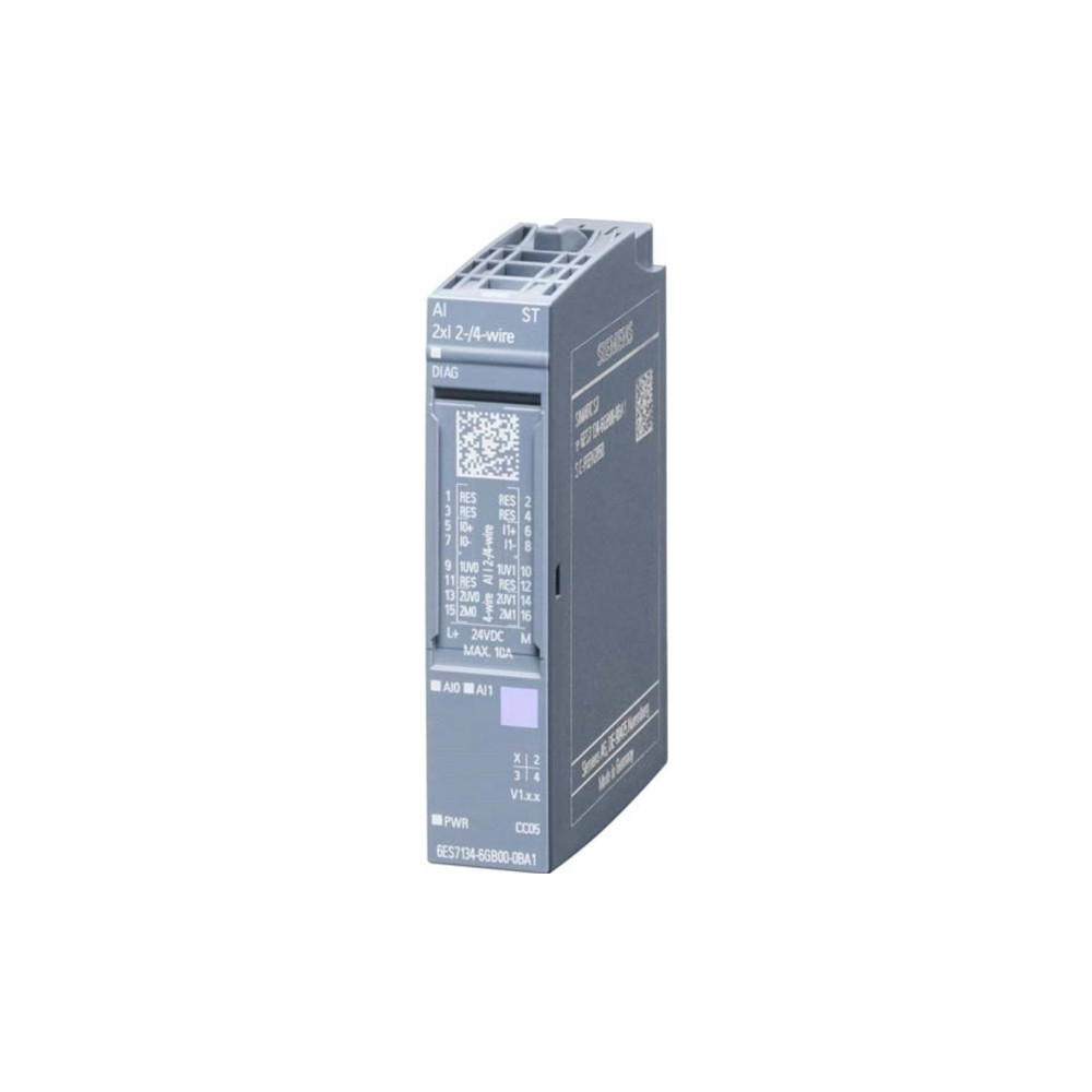 Produktbild för Siemens 6ES7134-6GB00-0BA1, Analog, Strömförsörjning av syst...