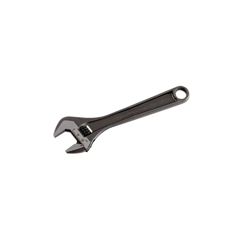 Produktbild för Bahco Skiftnyckel, svartoxiderad, 110 mm, Ställbar skiftnyck...