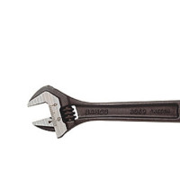Produktbild för Bahco Skiftnyckel, svartoxiderad, 110 mm, Ställbar skiftnyck...