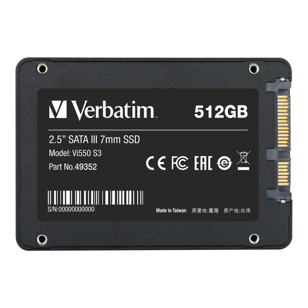 Produktbild för Verbatim Vi550 - SSD - 512 GB - SATA 6Gb/s