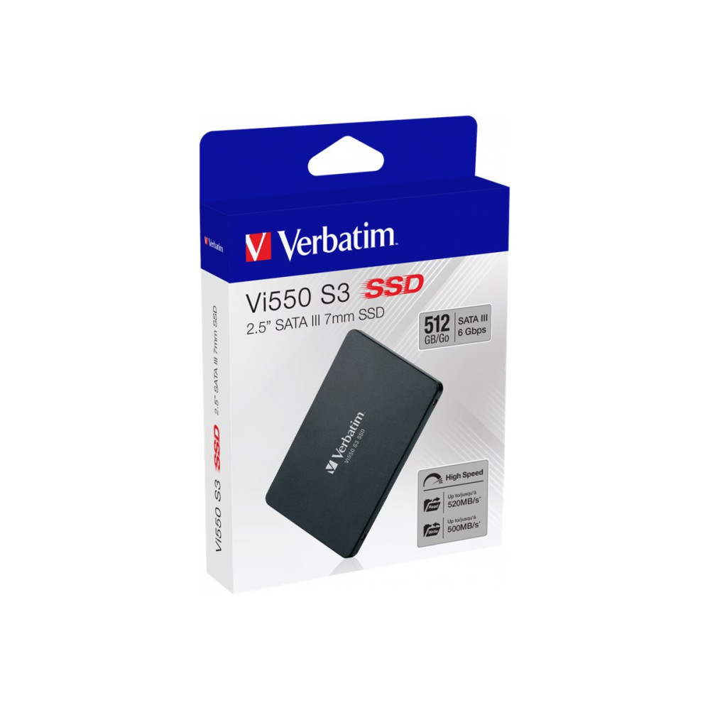 Produktbild för Verbatim Vi550 - SSD - 512 GB - SATA 6Gb/s