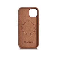 Produktbild för iCarer case i läder för iPhone 14 Plus (kompatibel med MagSa...