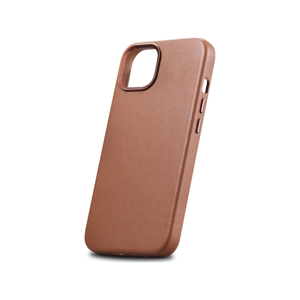 Produktbild för iCarer case i läder för iPhone 14 Plus (kompatibel med MagSa...