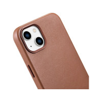 Produktbild för iCarer case i läder för iPhone 14 Plus (kompatibel med MagSa...