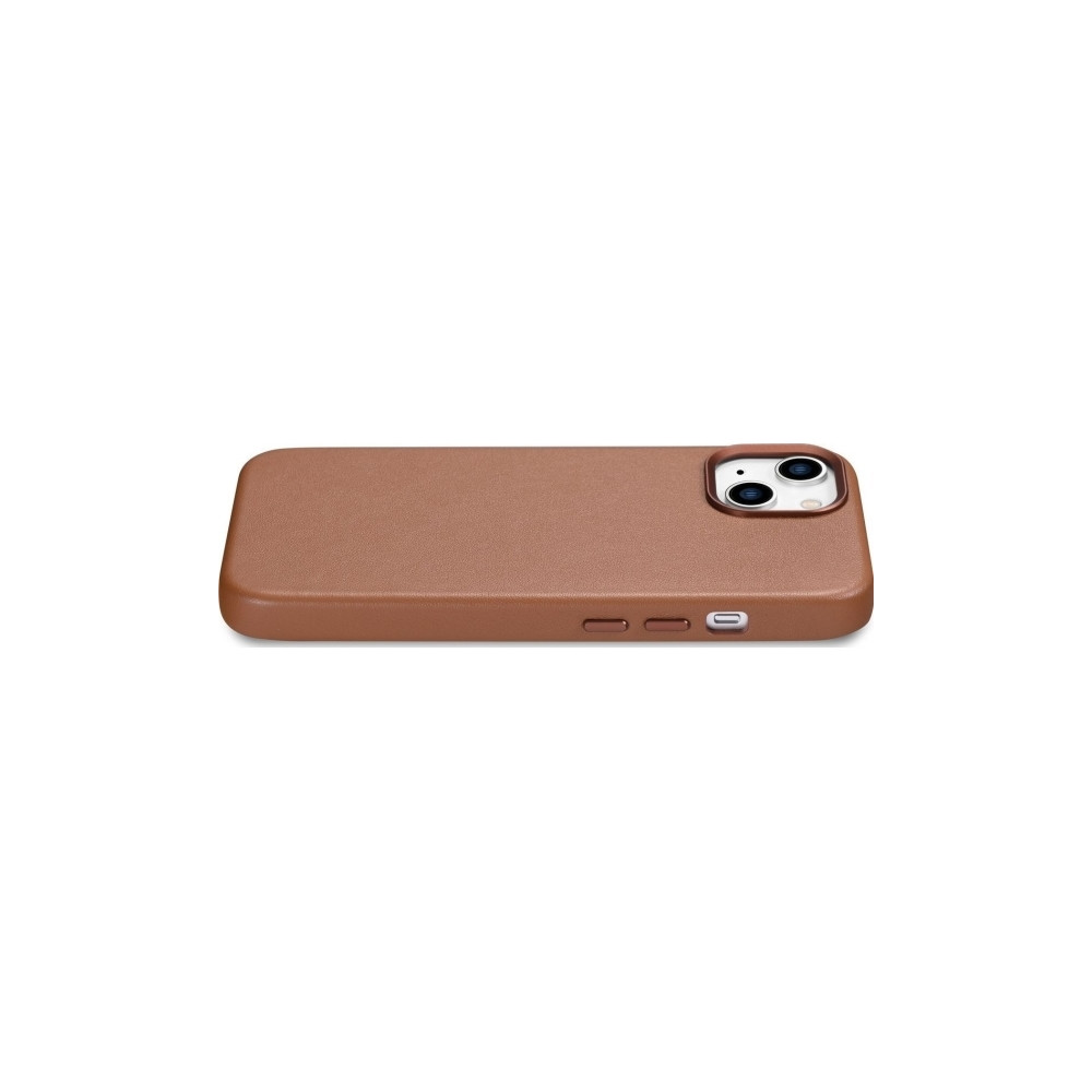 Produktbild för iCarer case i läder för iPhone 14 Plus (kompatibel med MagSa...