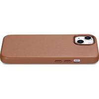 Produktbild för iCarer case i läder för iPhone 14 Plus (kompatibel med MagSa...