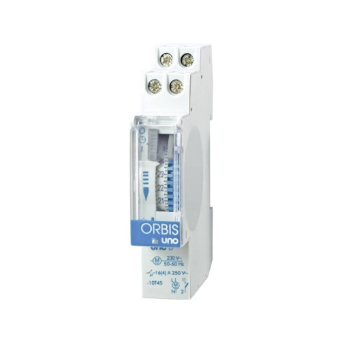 ELTECO ORBIS Zeitschalttechnik UNO D 230 V Timer för DIN-skena anal...