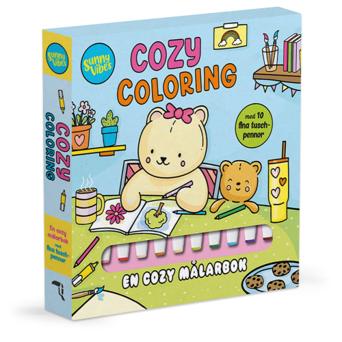 Tukan Förlag Cozy coloring. En cozy målarbok (bok)