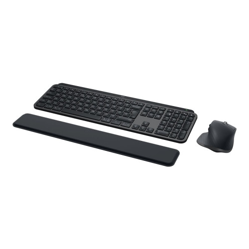 Logitech Logitech MX Keys S Combo - sats med tangentbord och mus - QWERTZ - tysk - grafit Inmatningsenhet