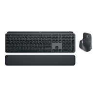 Produktbild för Logitech MX Keys S Combo - sats med tangentbord och mus - QWERTZ - tysk - grafit Inmatningsenhet