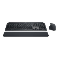 Produktbild för Logitech MX Keys S Combo - sats med tangentbord och mus - QWERTZ - tysk - grafit Inmatningsenhet