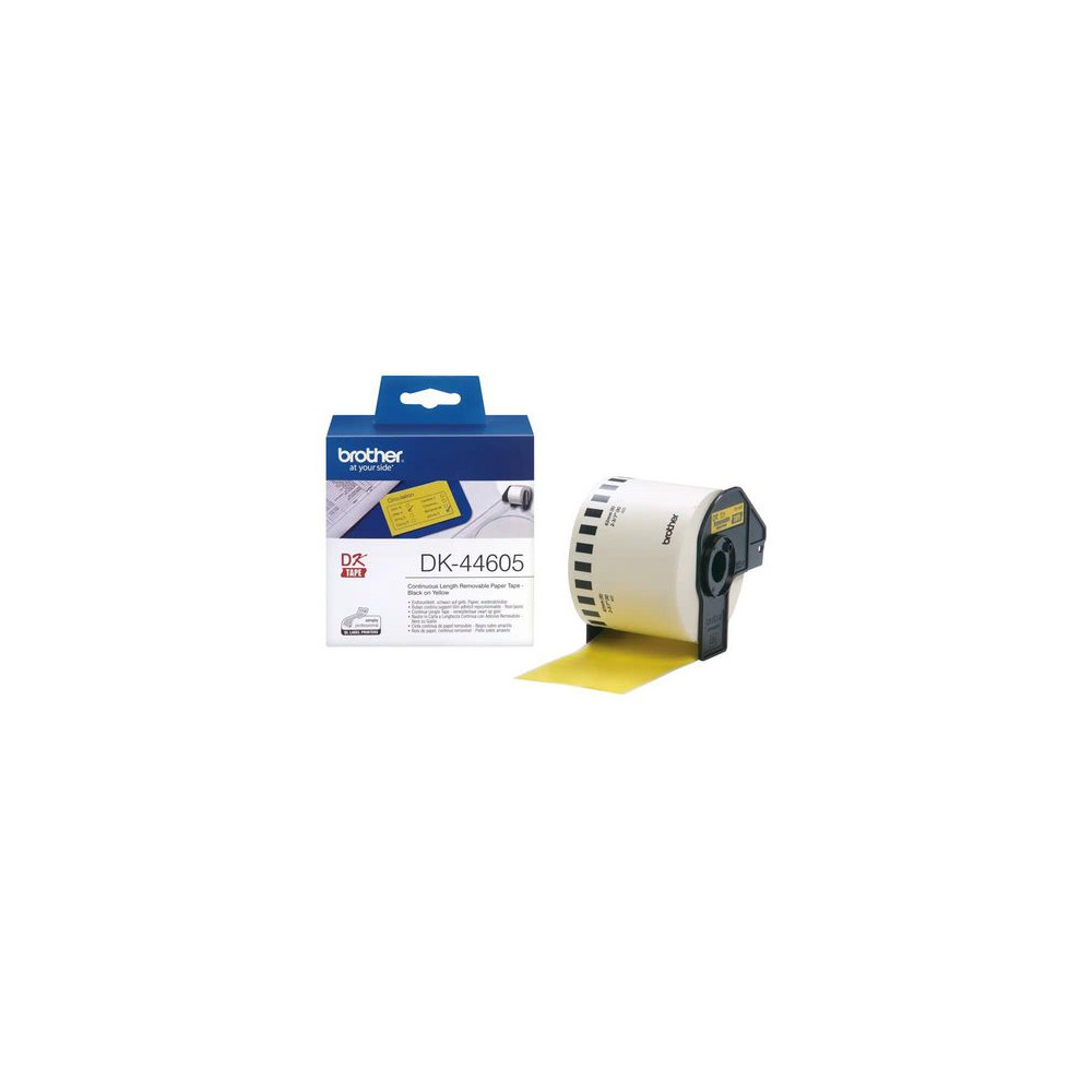 Produktbild för Etikett BROTHER DK44605 62mm Löpande