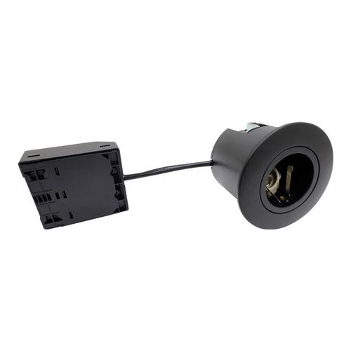 Nordtronic NORDTRONIC Quick Install G2 GU10 rund matt svart (inomhus/ut...