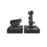 Produktbild för Logitech X56 H.O.T.A.S. - joystick och spjäll - kabelansluten