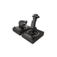 Produktbild för Logitech X56 H.O.T.A.S. - joystick och spjäll - kabelansluten