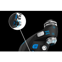 Produktbild för Logitech X56 H.O.T.A.S. - joystick och spjäll - kabelansluten