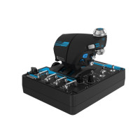 Produktbild för Logitech X56 H.O.T.A.S. - joystick och spjäll - kabelansluten